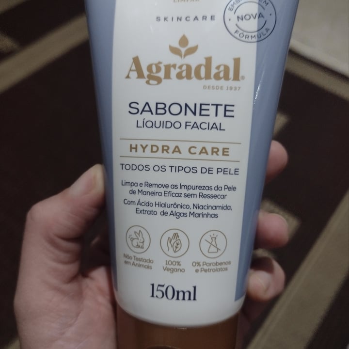 photo of Agradal Sabonete Líquido Facial shared by @arruviviane on  05 Oct 2022 - review