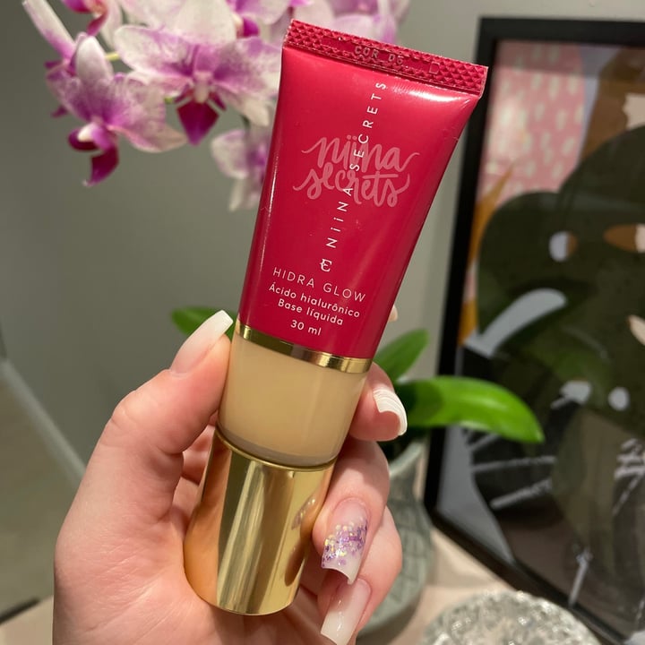 photo of Eudora Base Líquida Niina Secrets Hidra Glow shared by @jessicacolaco on  25 Jul 2021 - review