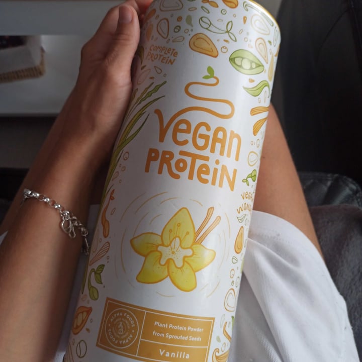 photo of Alpha Foods (Supplements) Vegan Protein Vanilla 1200g shared by @dess201089 on  06 Jul 2021 - review