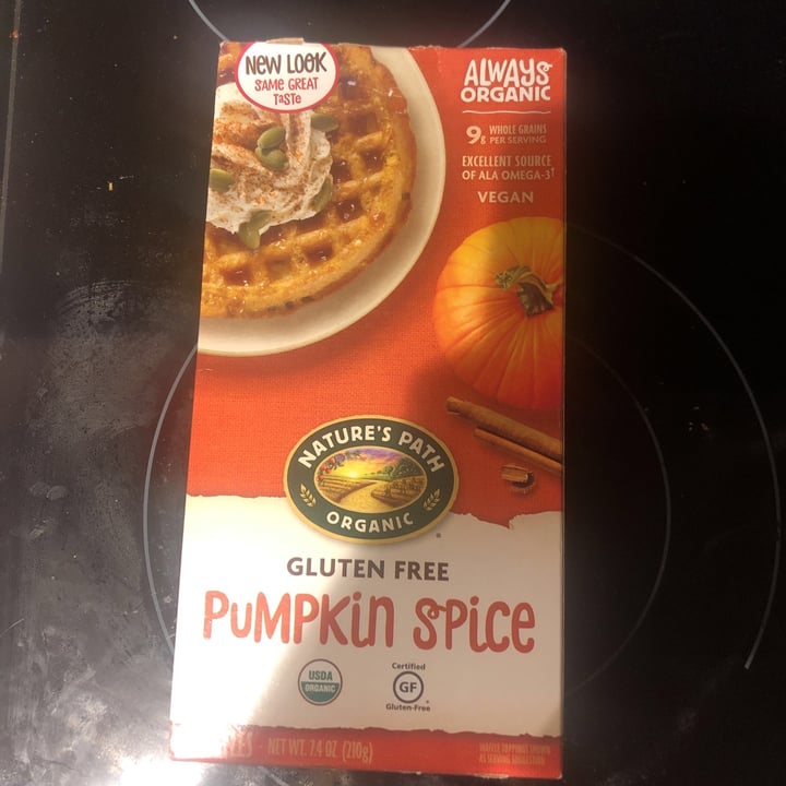 review photo of Nature's Path Foods Pumpkin Spice Waffle shared by @jfeshari on 06 Sep 2020 - review