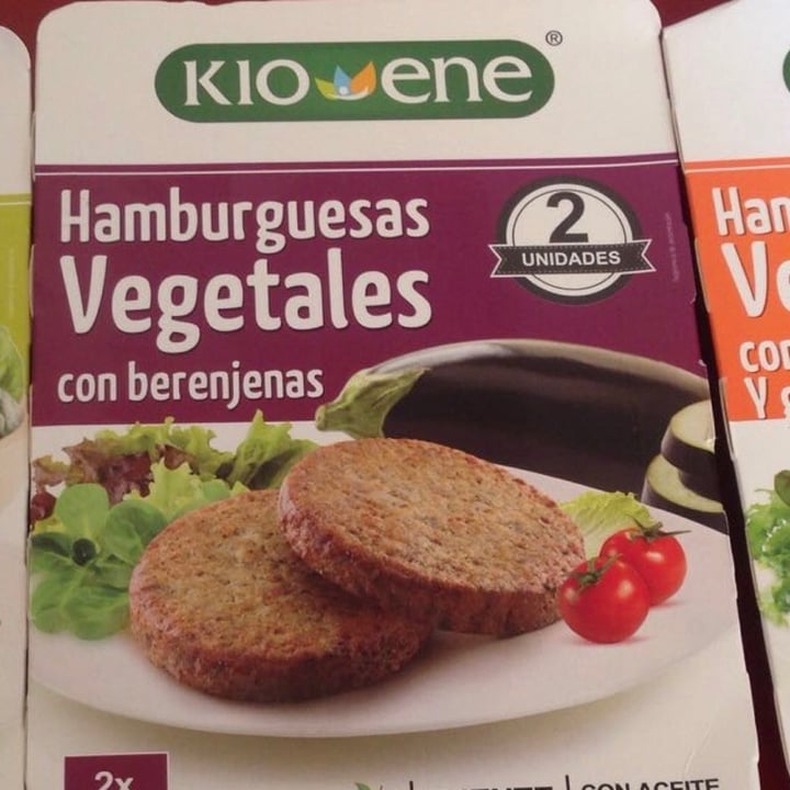 photo of Kioene Hamburguesas Vegetales con Berenjenas shared by @nievess on  14 Jul 2020 - review