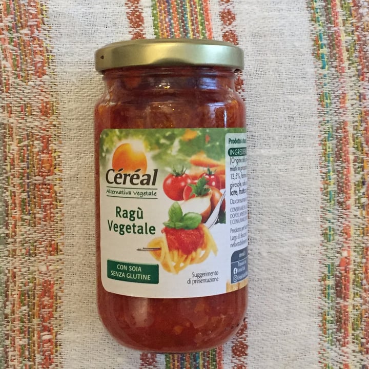 review photo of Céréal Ragù Vegetale shared by @alessandramarchi on 04 Jan 2022 - review