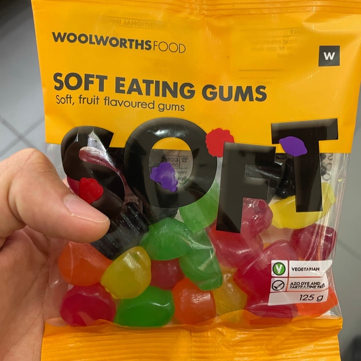 review photo of Woolworths Food Gelatine Free Fantasy Galore Soft Fruit Flavoured Gums shared by @pjpumpkinpie on 31 Aug 2021 - review