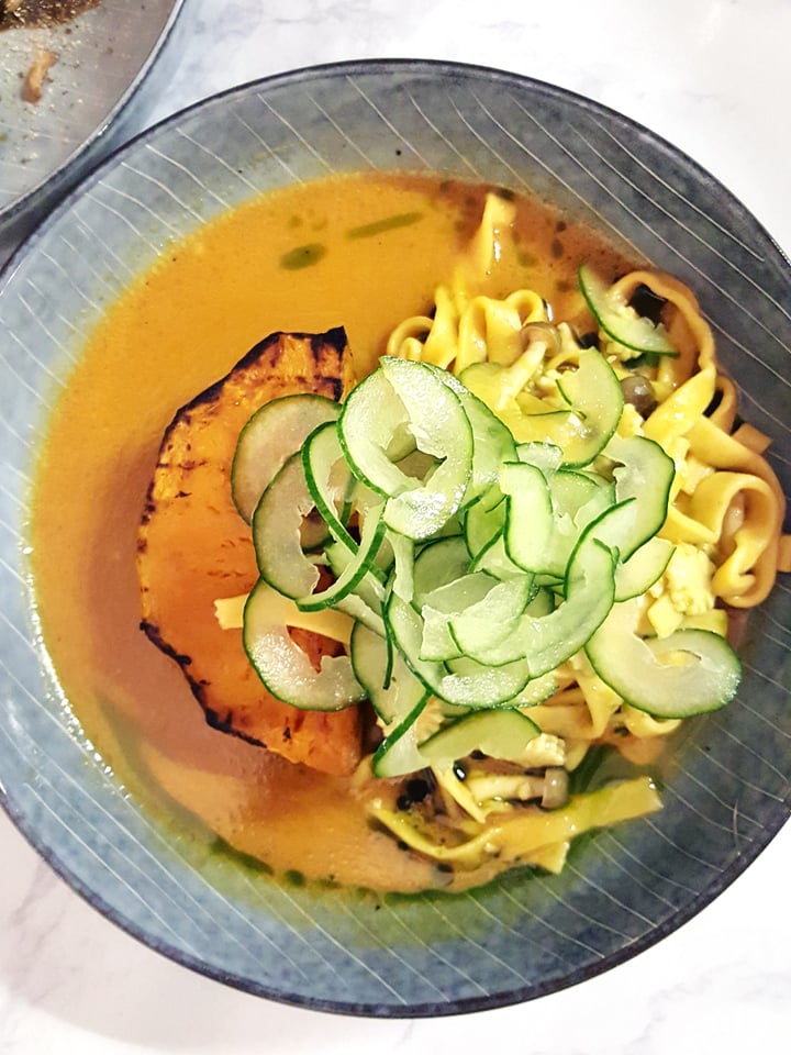photo of HRVST Cafe & Bar Tom Yum Pumpkin Fettucine shared by @sabnspice on  10 Sep 2018 - review