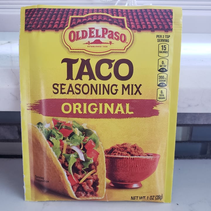 photo of Old El Paso Taco Seasoning Mix (Original) shared by @jupiejup on  19 Jun 2021 - review