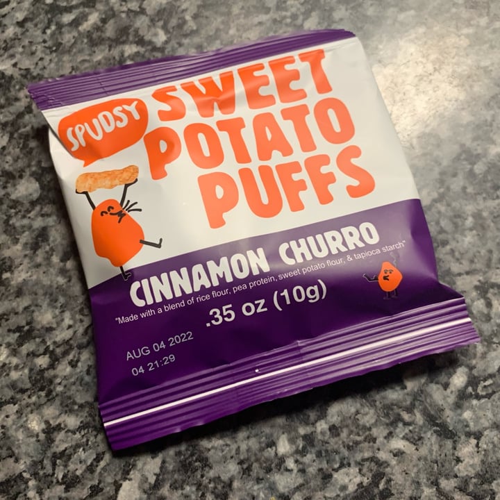 photo of Spudsy Foods Cinnamon Churro Sweet Potato Puffs shared by @allhess on  08 Oct 2021 - review
