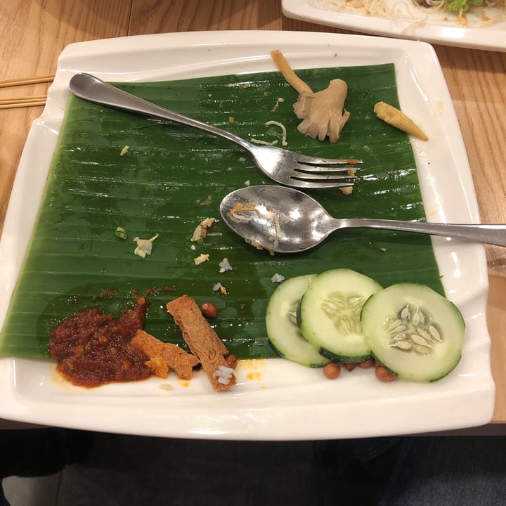 photo of Green Ba Vegetarian Restaurant Blue Pea Nasi Lemak shared by @jaronlu on  24 Sep 2019 - review