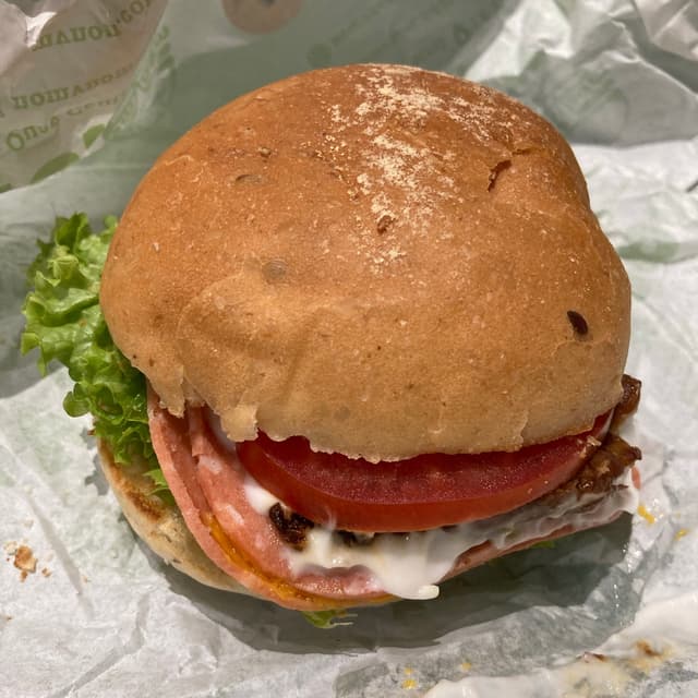 Photo of the dish “Ham N Cheese Burger”