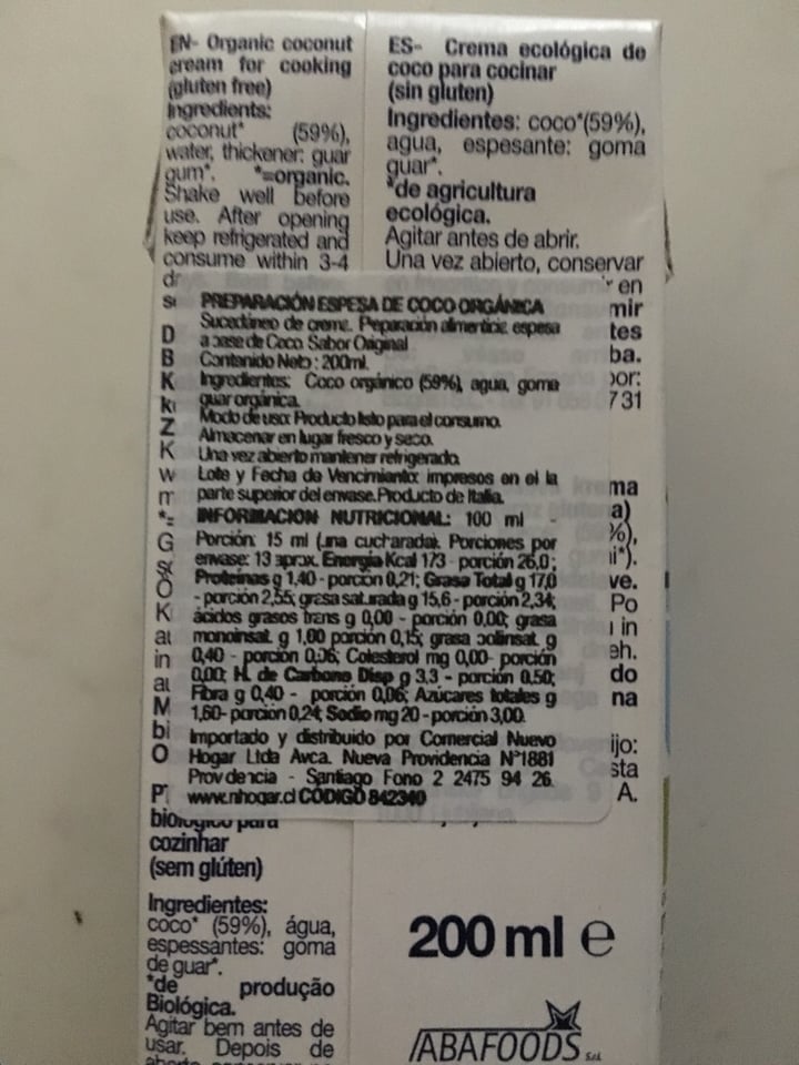 review photo of Isolabio Coconut cream shared by @romiulloac on 20 Feb 2020 - review