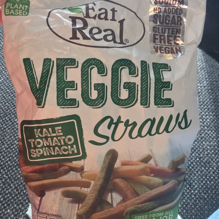 photo of Eat Real Kale, Tomato, Spinach & Potato Veggie Straws shared by @lil-chickpea on  22 Jun 2022 - review
