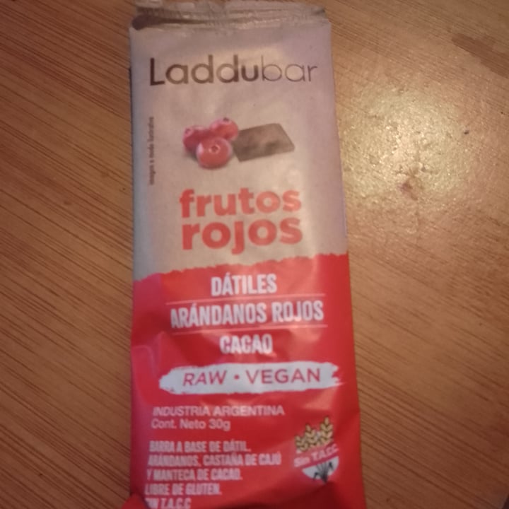 photo of Laddubar Barra Frutos rojos shared by @cafexito on  16 Feb 2022 - review