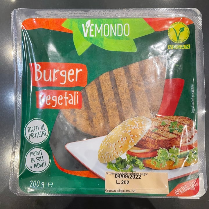 review photo of Vemondo burger vegetali vemondo shared by @lazycat on 08 Sep 2022 - review