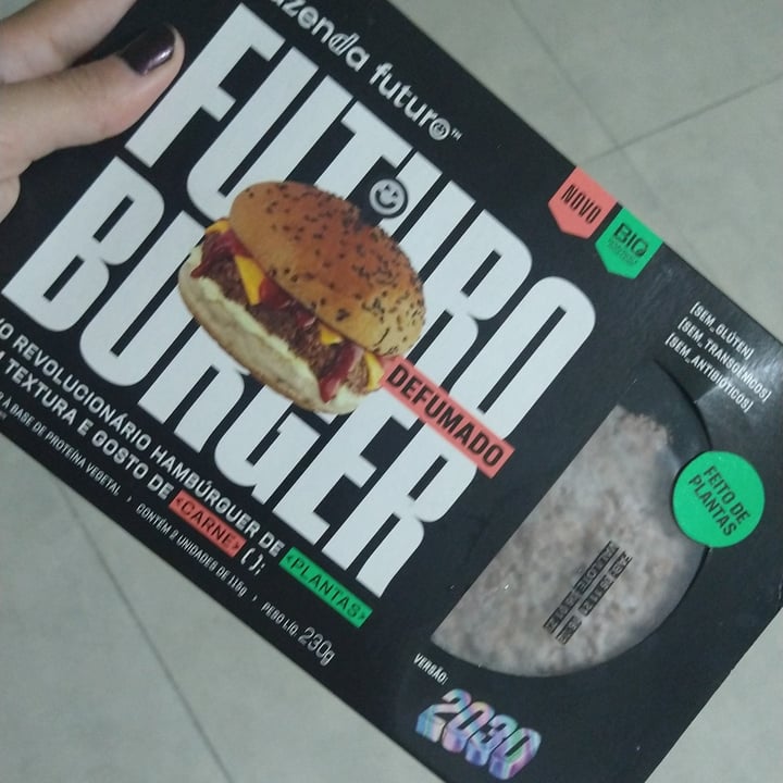 photo of Fazenda Futuro - Future Farm Futuro Burger Defumado shared by @nannayra on  06 May 2022 - review