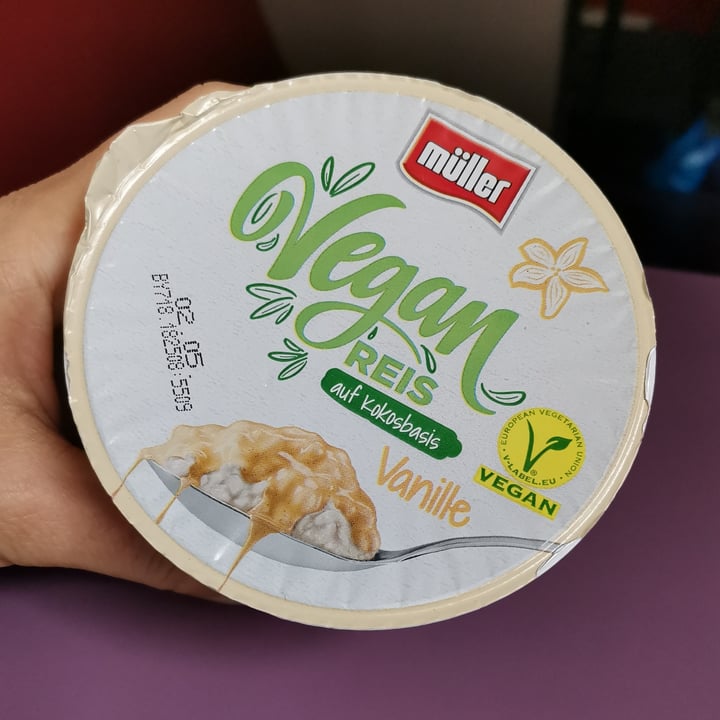 photo of Müller Vegan Rice with Coconut Milk Vanilla shared by @ciupertica on  14 Apr 2021 - review