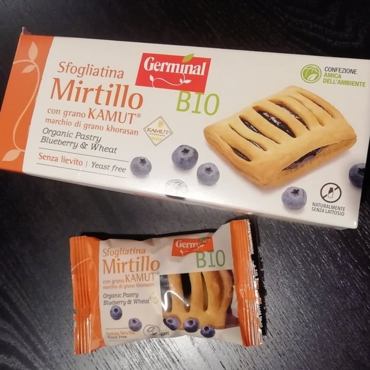 photo of Germinal Bio Sfogliatina mirtillo kamut shared by @stregatta on  17 Oct 2022 - review