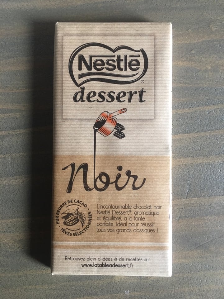 review photo of Nestlé Dessert Chocolat Noir shared by @bibounefamily on 12 Mar 2020 - review