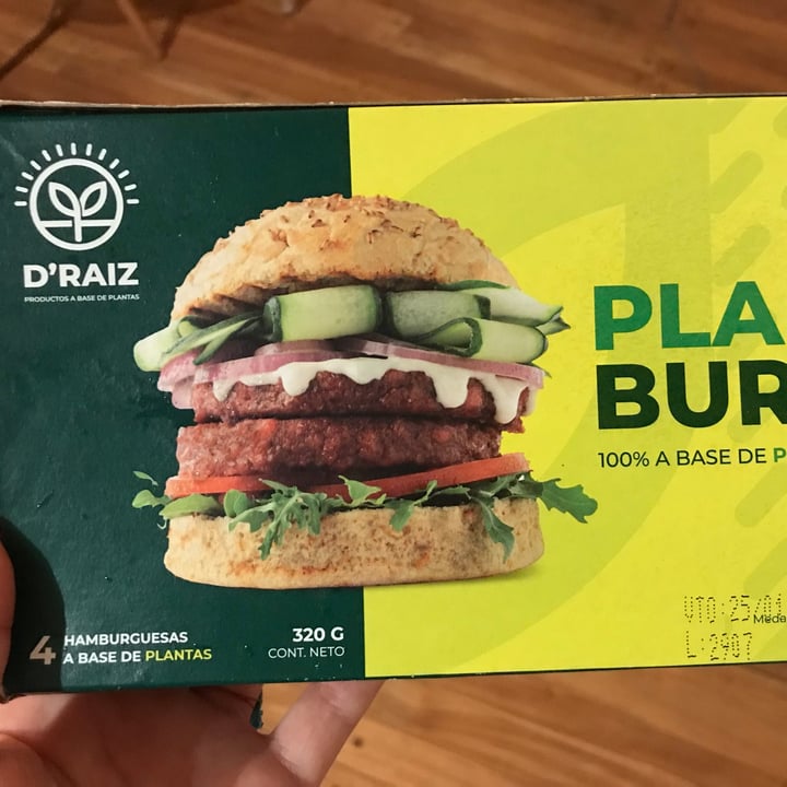 photo of D’Raiz Plant Burger shared by @ladybiird on  02 Oct 2022 - review