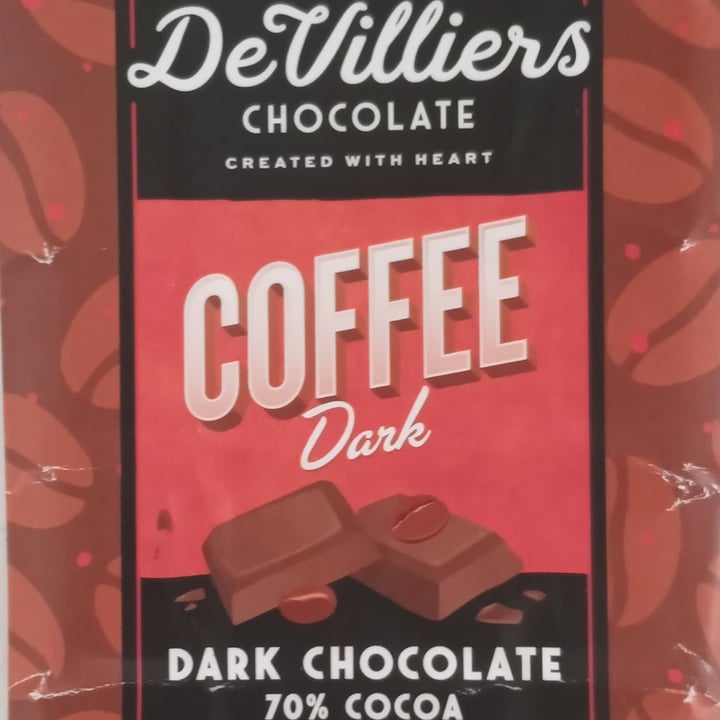 photo of De Villiers Chocolate Coffee Dark Chocolate Bar shared by @secretpotionbakery on  27 Dec 2021 - review