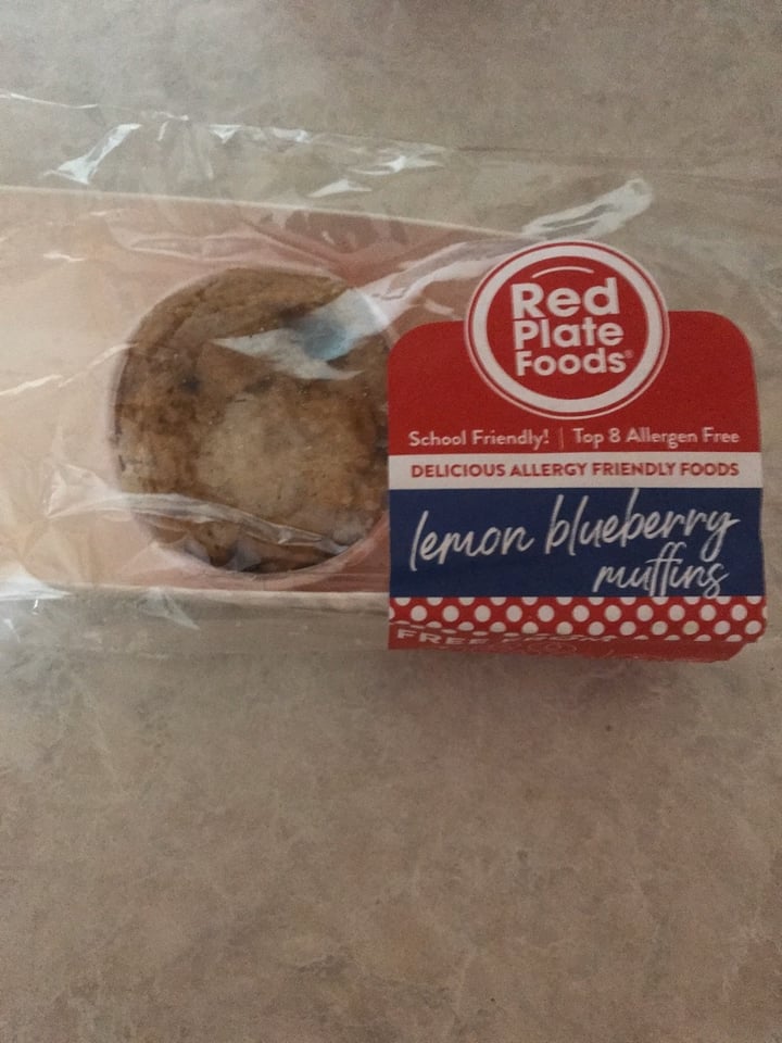 photo of Red Plate Foods Lemon Blueberry Muffins shared by @sydandbeats on  22 Apr 2020 - review