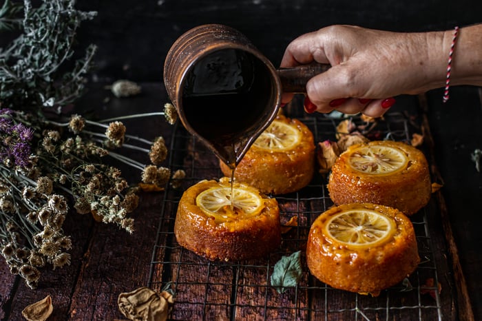 lemon polenta cake