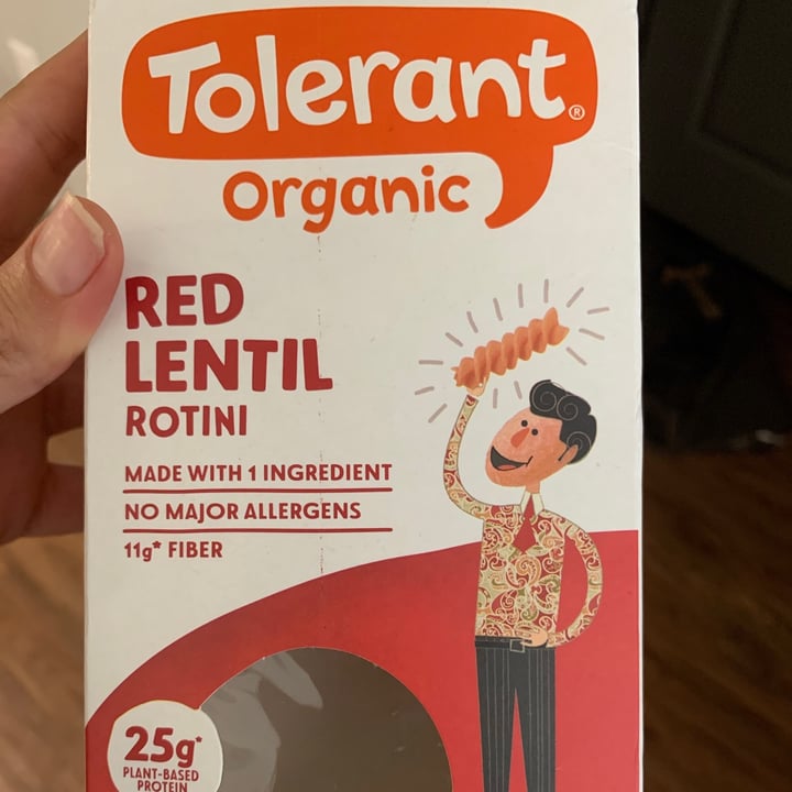 photo of Tolerant Organic red lentil penne shared by @mayjaquez on  13 Oct 2020 - review