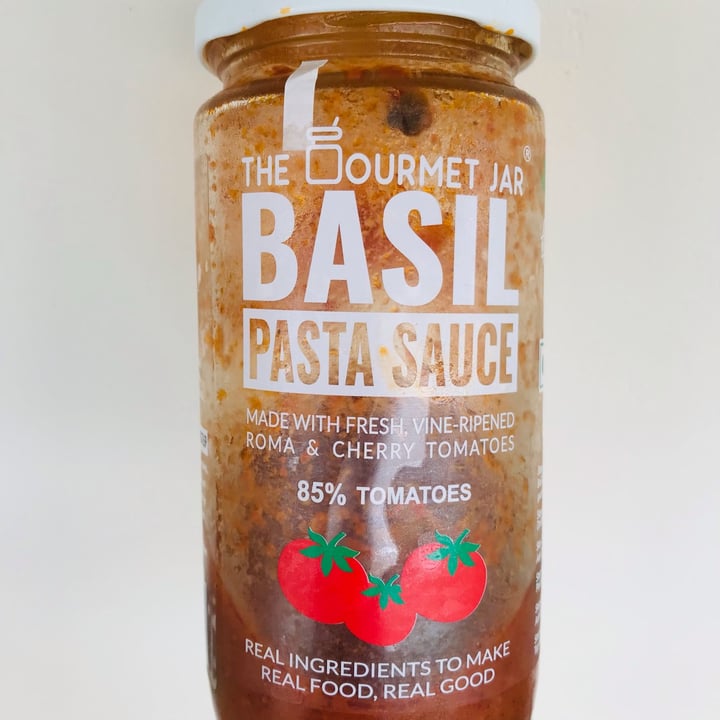 photo of The Gourmet Jar Basil Pasta Sauce shared by @veganniran on  16 Oct 2021 - review