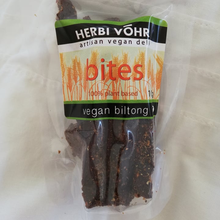photo of HERBI VŌHR Biltong Bites shared by @nics on  22 Jul 2020 - review