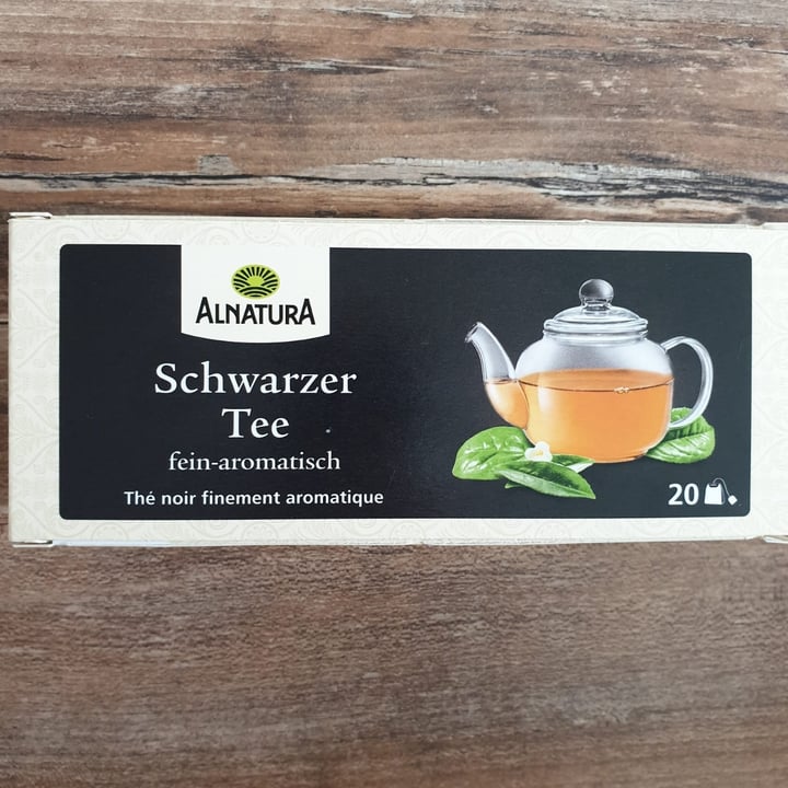 photo of Alnatura Schwarzer tee shared by @veganarchic on  22 Sep 2021 - review