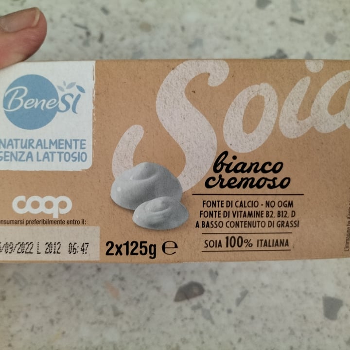 photo of Bene.Si coop Soia Bianco Cremoso shared by @bruinichiara on  20 Sep 2022 - review