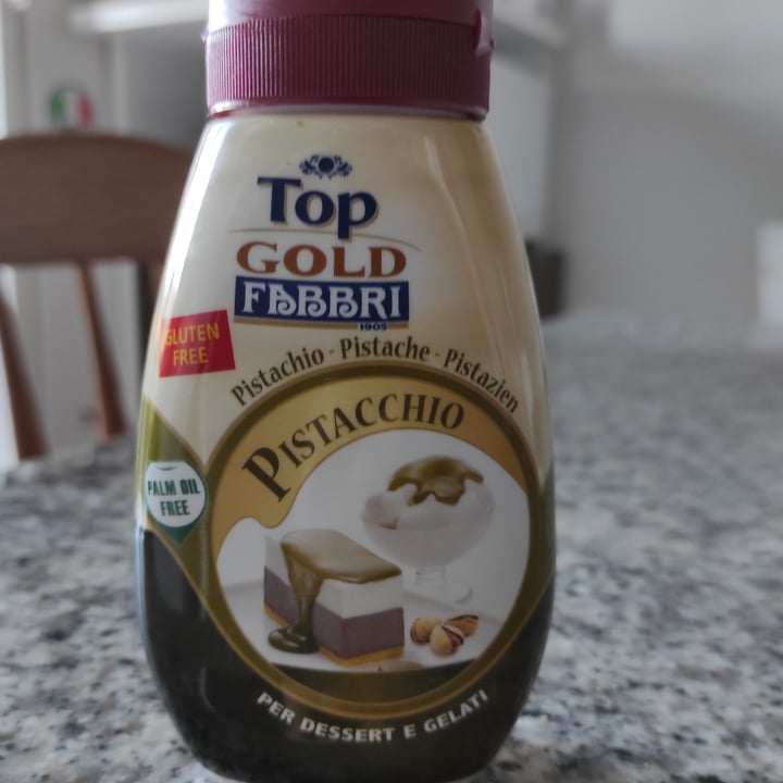 photo of Fabbri Top gold pistacchio shared by @veganrecipes on  22 Jan 2022 - review