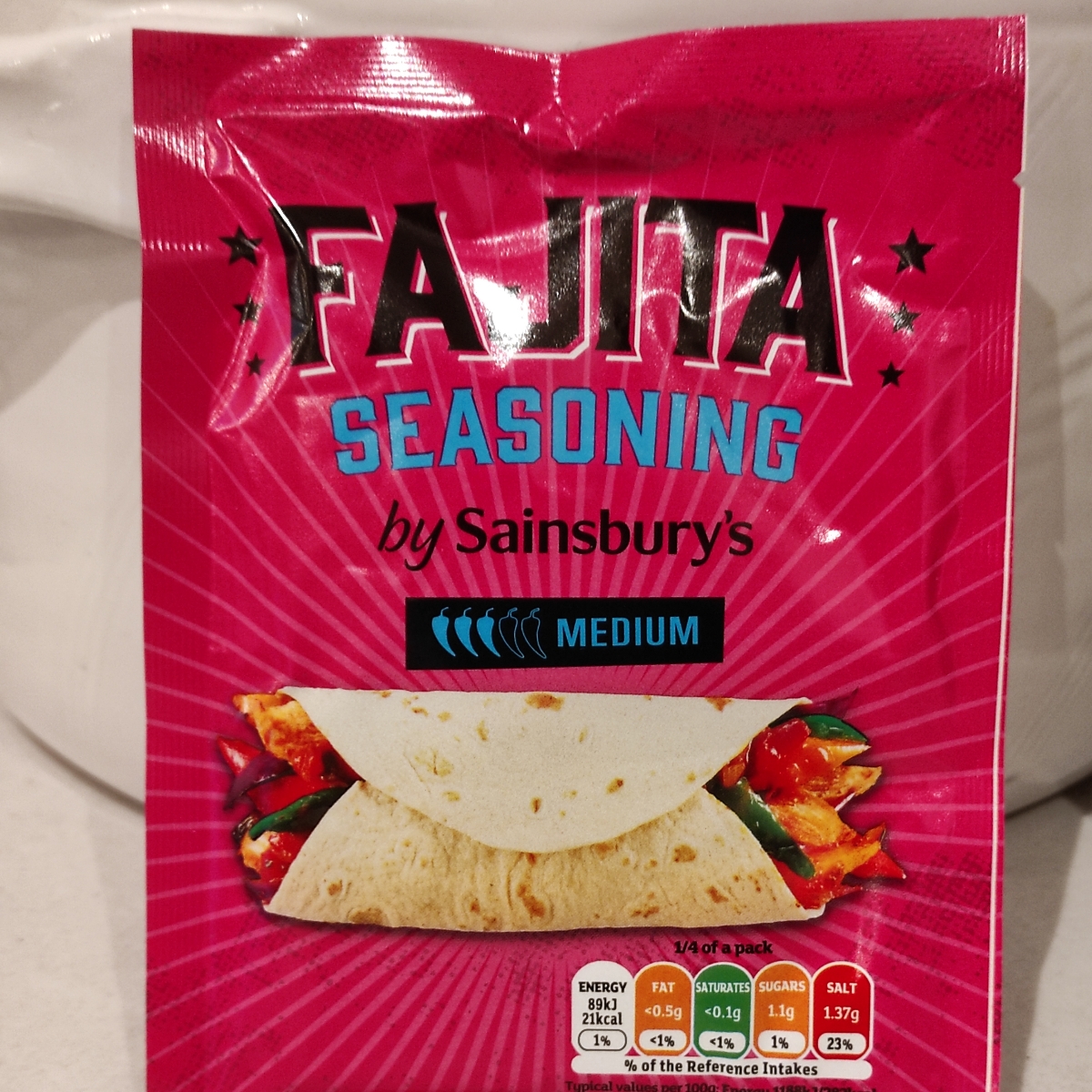 Sainsbury's Fajita Seasoning Reviews abillion