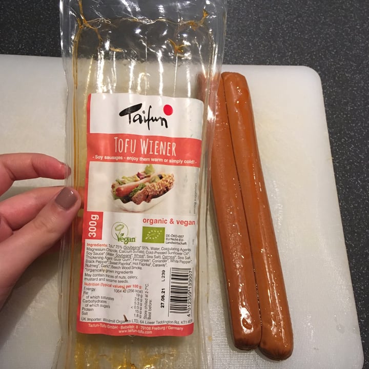 photo of Taifun Tofu Wiener shared by @maryhawk on  26 Apr 2021 - review