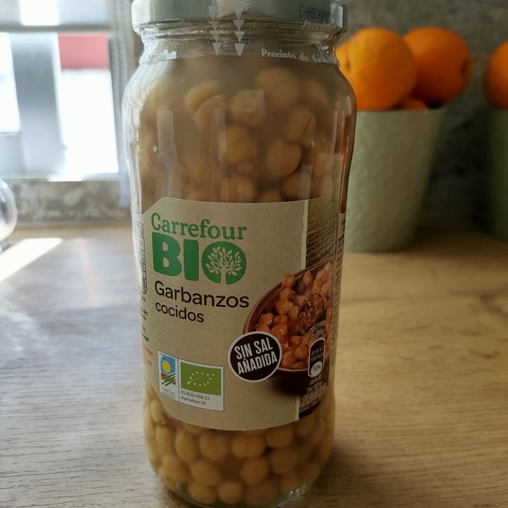 photo of Carrefour Garbanzos bote shared by @saravegana on  04 Jul 2021 - review