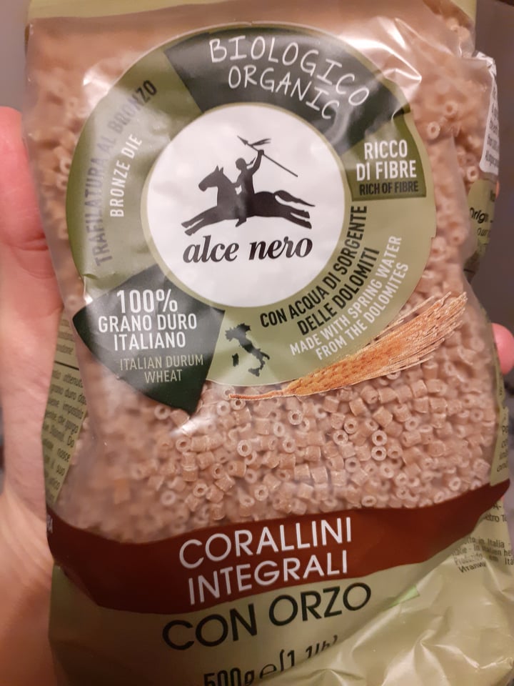 review photo of Alce Nero Corallini integrali con orzo shared by @serenapd on 10 Apr 2022 - review