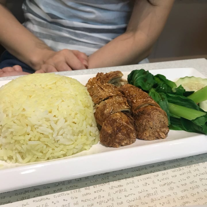 photo of Vegetarian Express Cafe Roasted Chicken Rice shared by @applepancakes on  07 Nov 2018 - review