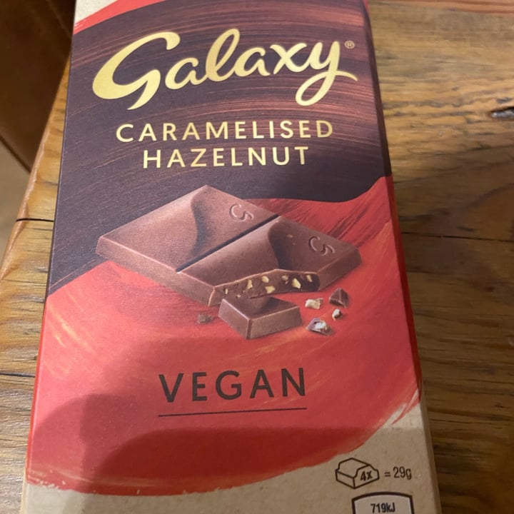 photo of Galaxy Caramelised Hazelnut shared by @ahealy on  23 May 2020 - review
