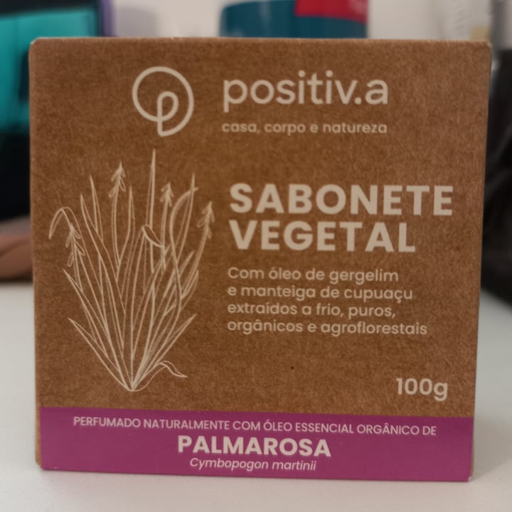 photo of Positiv.a Sabonete Vegetal Palmarosa shared by @kellycb on  26 Jul 2022 - review