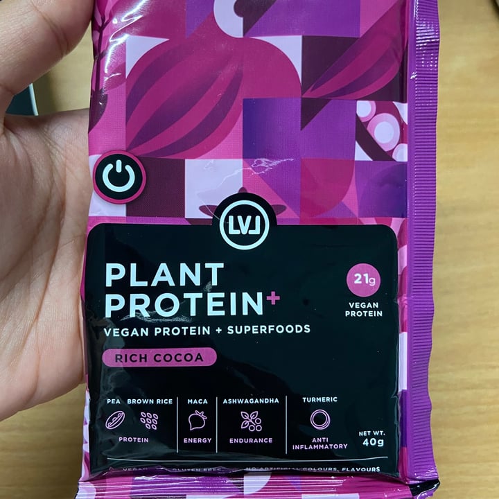 photo of LVL Life Plant Protein+ shared by @yuki18 on  16 Aug 2020 - review
