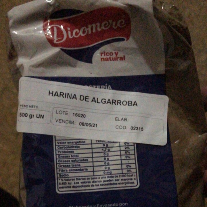 photo of Dicomere Harina De Algarroba shared by @zamm on  17 Sep 2020 - review
