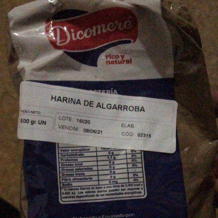 review photo of Dicomere Harina De Algarroba shared by @zamm on 17 Sep 2020 - review