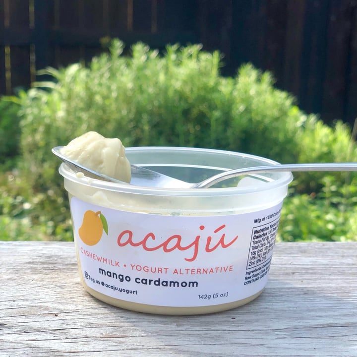 photo of Acajú Cashew milk yogurt alternative shared by @florabee on  14 Jan 2022 - review