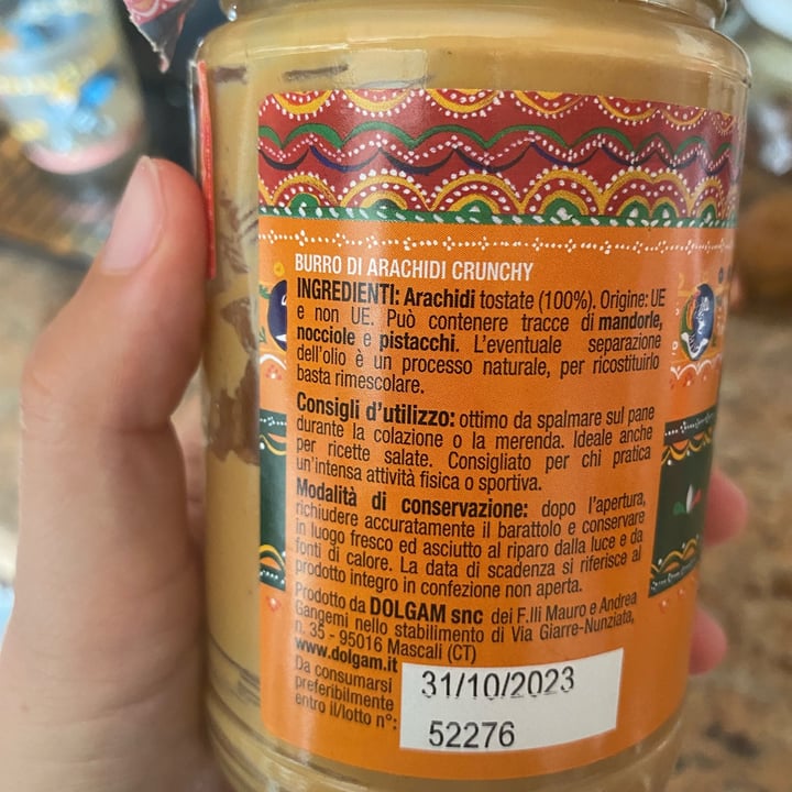 review photo of Dolgam Burro di arachidi crunchy shared by @vanessameglioli on 18 Sep 2022 - review