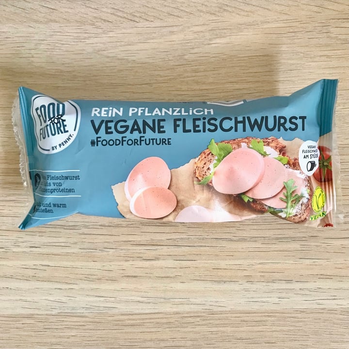 photo of Food For Future Rein pflanzlich vegane Fleischwurst shared by @geisalopes on  31 Oct 2022 - review