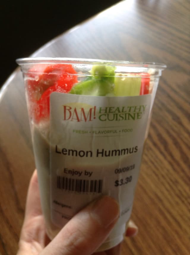 Photo of the dish “Veggie & Hummus Cup”