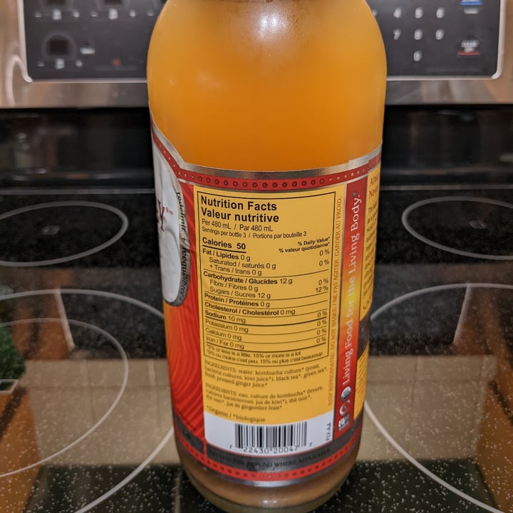 photo of GT’s Living Foods Gingerade shared by @amaris--g on  29 May 2022 - review