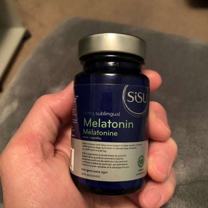 review photo of Sisu Nutritional Supplements Melatonin shared by @sbourbo on 31 Oct 2021 - review