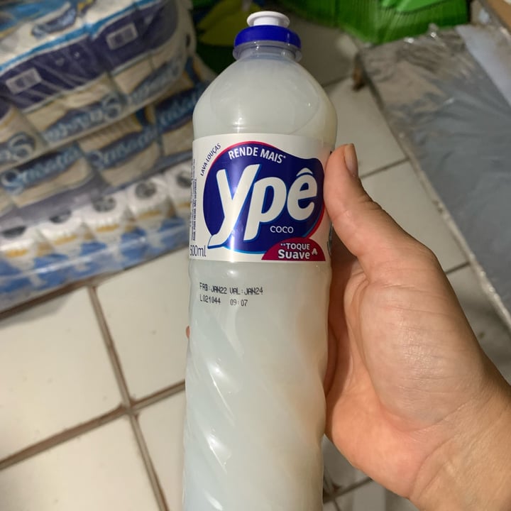 review photo of Ypê Detergente Coco shared by @amandademelomatos on 12 May 2022 - review