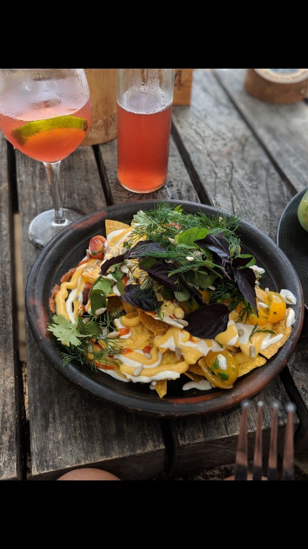 photo of Genius Cafe Sanur Vegan Mexican Nachos shared by @harsha on  12 Sep 2019 - review