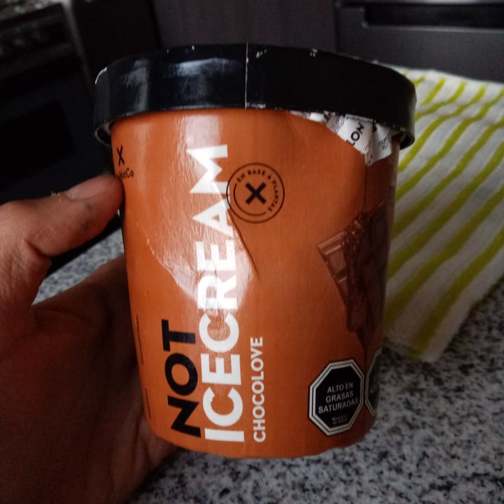 photo of NotCo Not Icecream Chocolove shared by @gatosombra on  30 Mar 2021 - review
