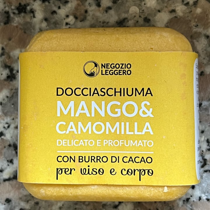 review photo of Negozio Leggero Docciaschiuma mango e camomilla shared by @cucinaveganaveloce on 10 Apr 2022 - review